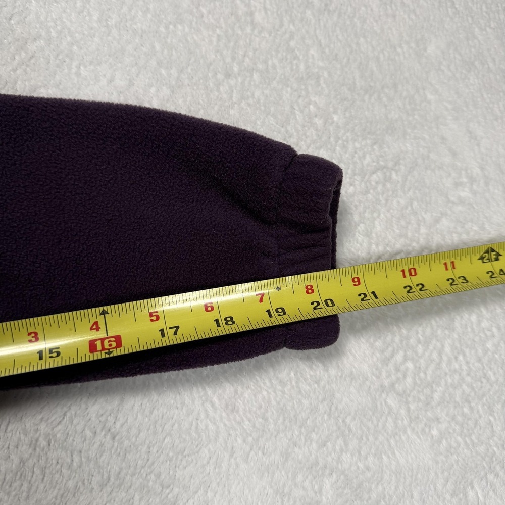 Columbia Jacket Womens Small Purple Fleece Full Zip Stand Collar Pockets Hiking - Picture 11 of 11